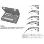 McINTOSH Laryngoscope Set With 5 McIntosh Blades