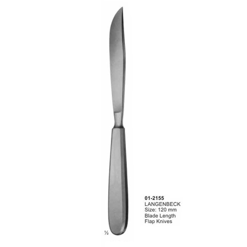 01-2155.jpg Langenbeck Flap Amputating Knives - Image 1