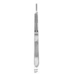 No. 4 L Straight Solid Scalpel Handles