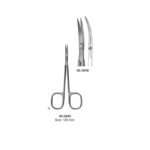 Delicate Surgical Scissors Curved 120 mm