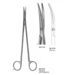 NELSON METZENBAUM Dissecting Scissor Curved 230 mm