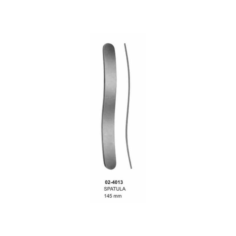 02-4013.jpg Spatula Angled Probes 145 mm - Image 1