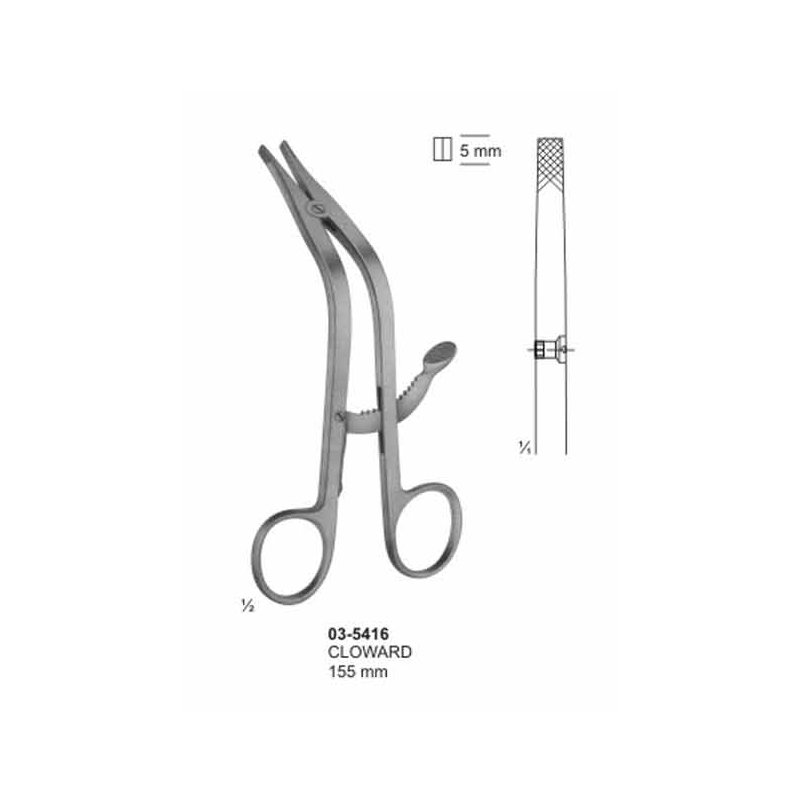 03-5416.jpg Cloward Lamina Spreaders 5 mm Length 155 mm - Image 1