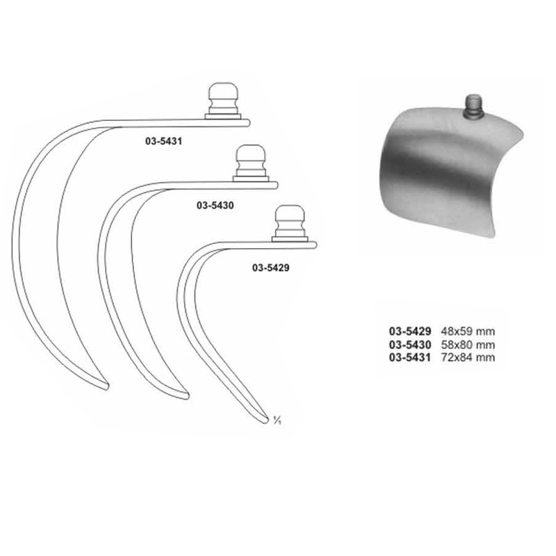 03-5429-03-5431.jpg Abdominal Retractors - Image 1