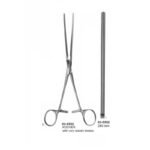 Kocher Intestinal Straight Clamp Soft Elastic 280 mm