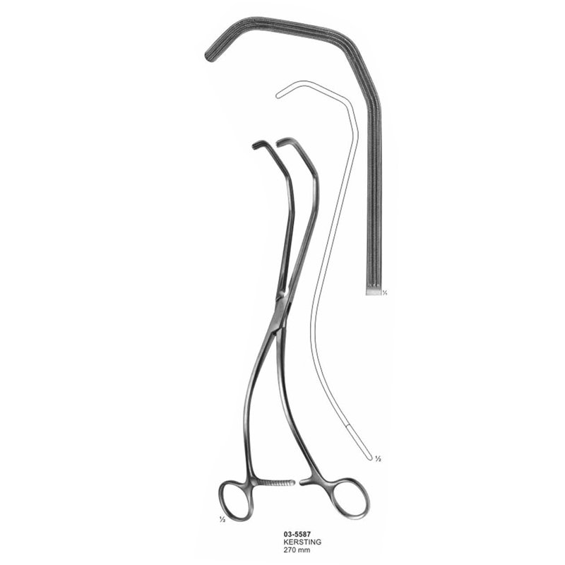 03-5587.jpg Kersting Anastomosis Forceps Atraumata 270 mm - Image 1