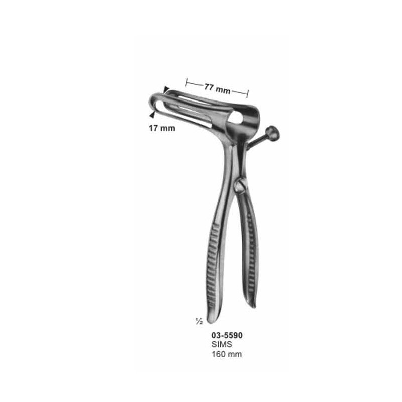 03-5590.jpg Sims Hollow Rectal Specula 160 mm - Image 1