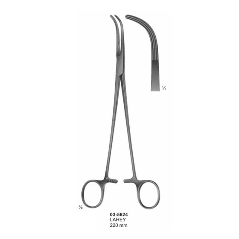 03-5624.jpg Lahey Gall Duct Forceps 220 mm - Image 1