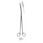 Pelkman Curved Uterine Dressing Forceps 260 mm