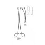 Schroeder Curved Sideways Uterine Tenaculum Forceps 250 mm