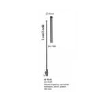 SCHMID Vessel irrigating cannulae malleable silver plated diameter 4mm length 150 mm