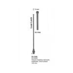 SCHMID Vessel irrigating cannulae malleable silver plated diameter 5mm length 150 mm