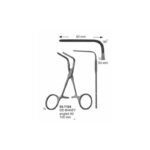 DE BAKEY Atraumata Clamps 53 mm length 105 mm