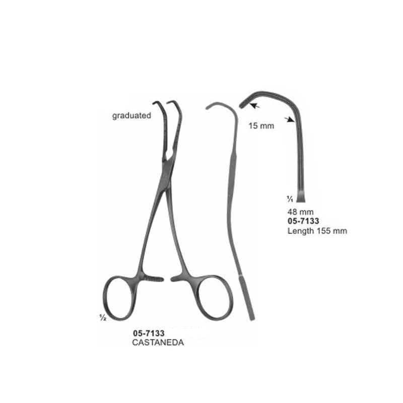 05-7133.jpg CASTANEDA Multi Purpose Clamps 48 mm Length 155 mm - Image 1