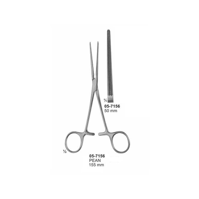 05-7156.jpg DE BAKEY KELLY Haemostatic Forceps 50 mm Length 155 mm - Image 1