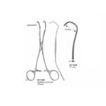 Derra-Cooley Anastomosis Clamps 71 mm Curved Size 170 mm
