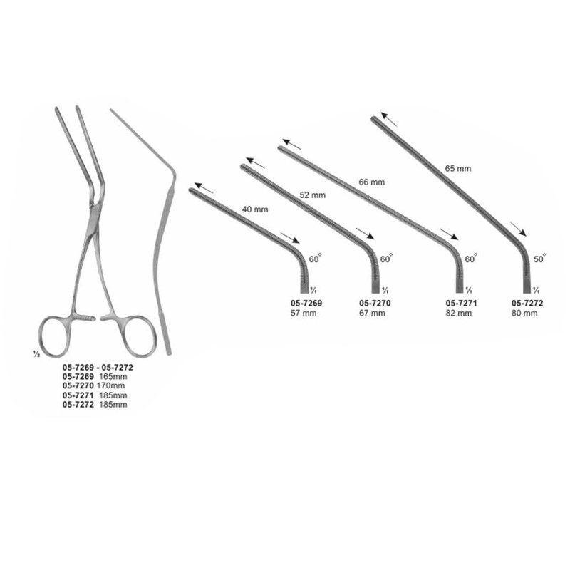 05-7269-05-7272.jpg Atraumata Aorta Clamps Coarctation Clamps Pediatric Types - Image 1
