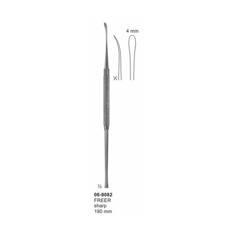 06-8082.jpg Freer Raspatories Sharp 190 mm - Image 1