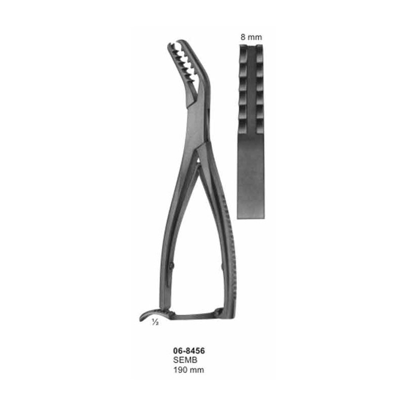06-8456.jpg Semb Bone Holding Forceps 190 mm - Image 1