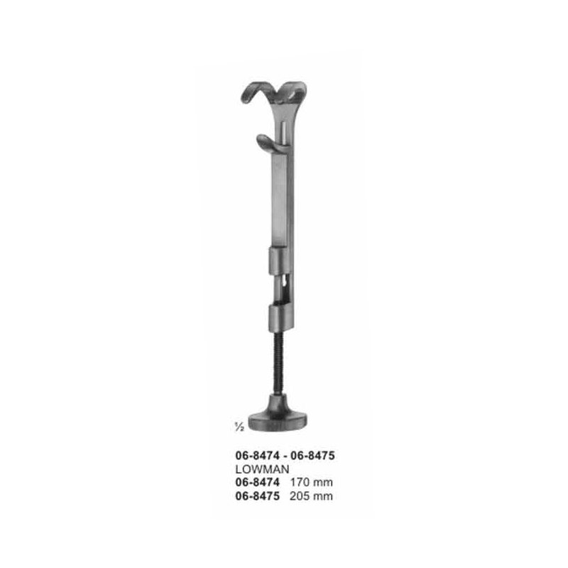 06-8474-06-8475.jpg Lowman Surgical Bone Clamps 170 mm - Image 1