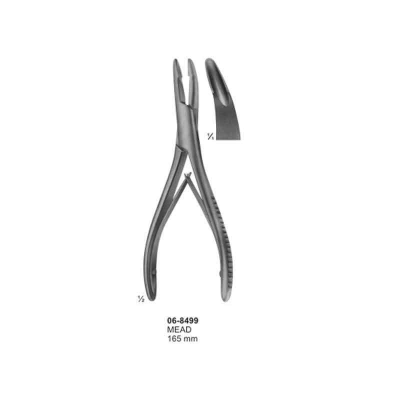 06-8499.jpg Mead Bone Rongeurs Round Tip 165 mm - Image 1