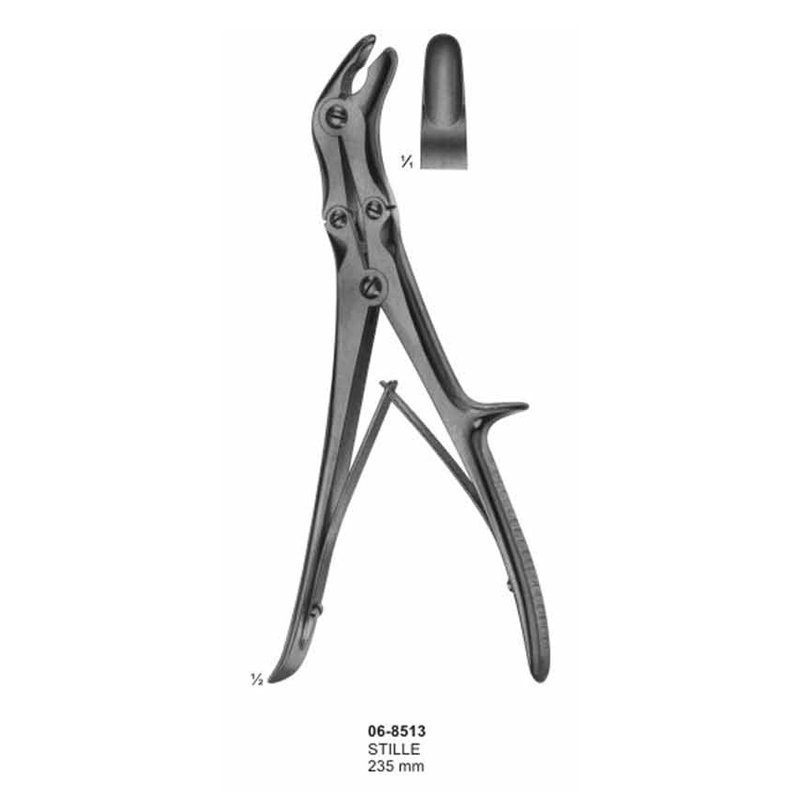 06-8513.jpg Stille Bone Rongeurs 235 mm - Image 1