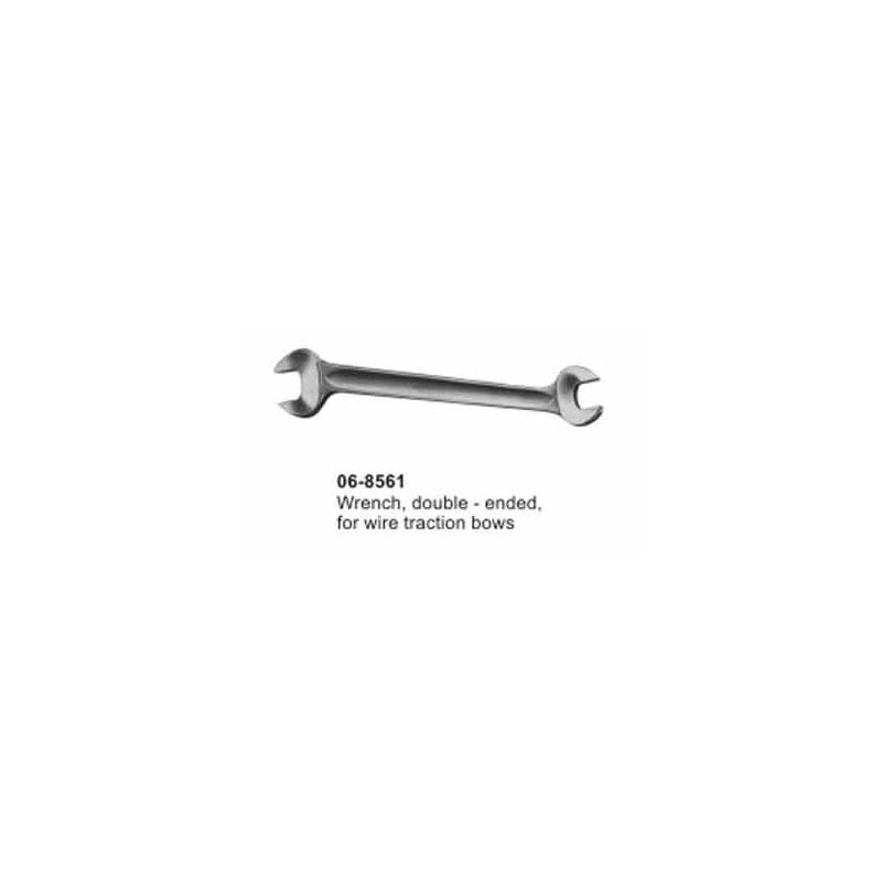 06-8561.jpg Wrench Double Ended For Wire Traction Bows - Image 1