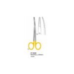 Ragnell Scissors With TC Inserts Curved Blunt 12 cm