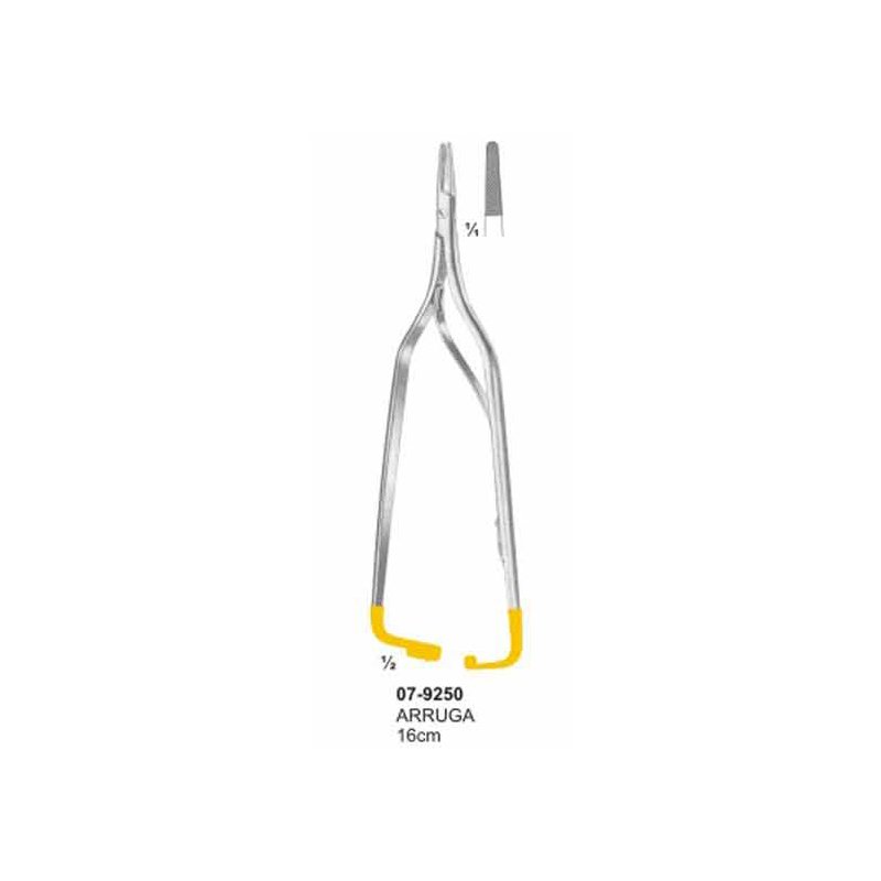 07-9250.jpg Arruga Needle Holders With TC Inserts Curved 16 cm - Image 1