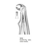 KLEIN Fig 222 Lower Molars For Children Dental Extraction Forceps