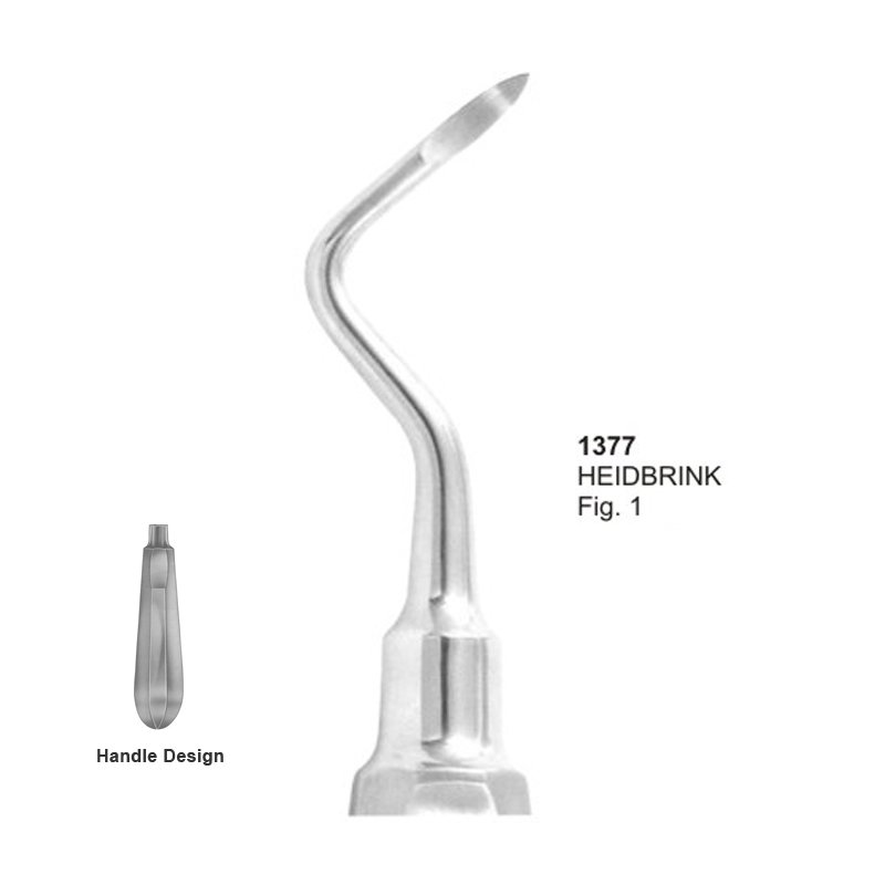 1377.jpg HEIDBRINK Fig 1 Dental Root Elevators - Image 1