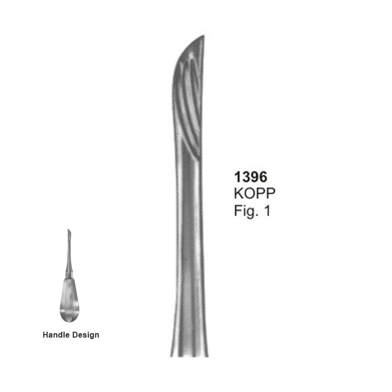 1396-K.jpg KOPP Fig 1 Dental Root Elevators - Image 1