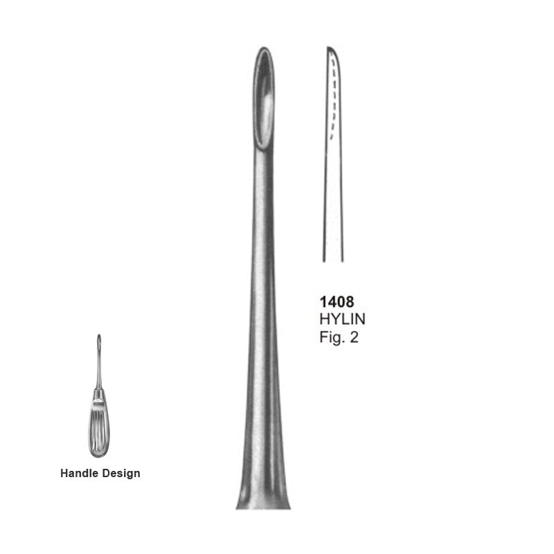 1408.jpg HYLIN Fig 2 Dental Root Elevators - Image 1