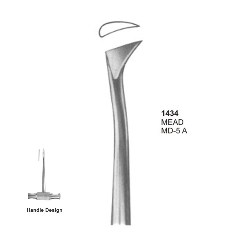 1434.jpg MEAD MD-5A Dental Root Tip Elevators - Image 1
