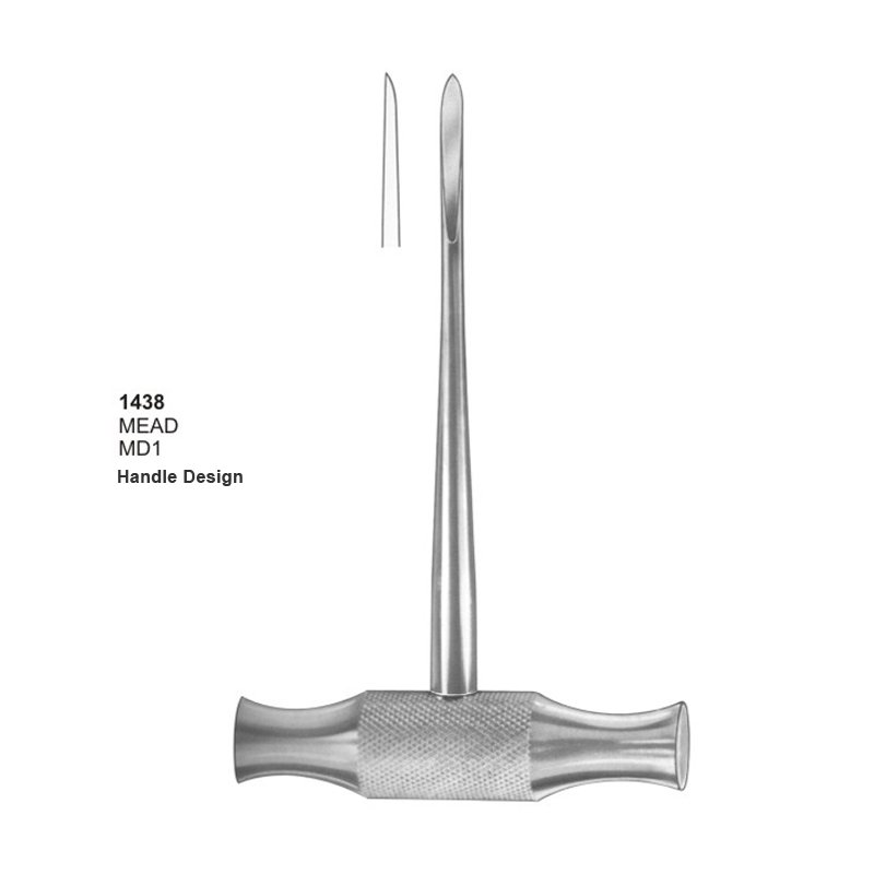 1438.jpg MEAD MD 1 Dental Root Tip Elevators - Image 1