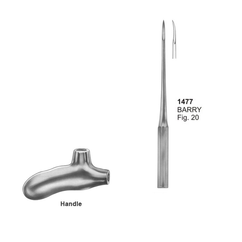 1477.jpg BARRY Fig 20 Sharp Dental Root Elevators - Image 1