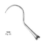 Dental Explorer Fig 23 Single Ended Octagonal Solid Handle