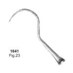 Dental Explorer Fig 23 Single Ended Standard Round Handle