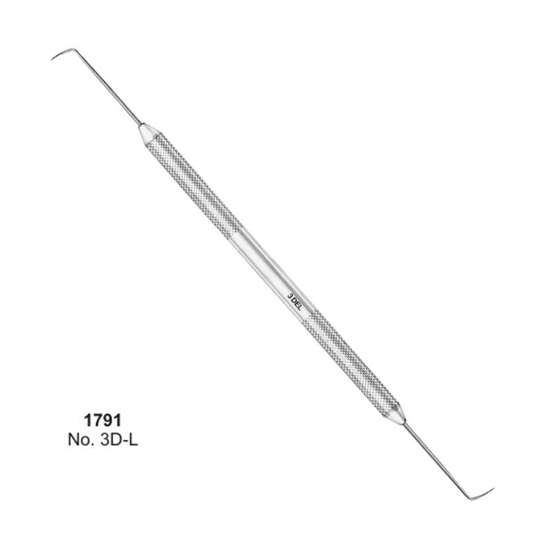 1791.jpg Dental Explorer Probe Combination No.3D-L Double Ended - Image 1