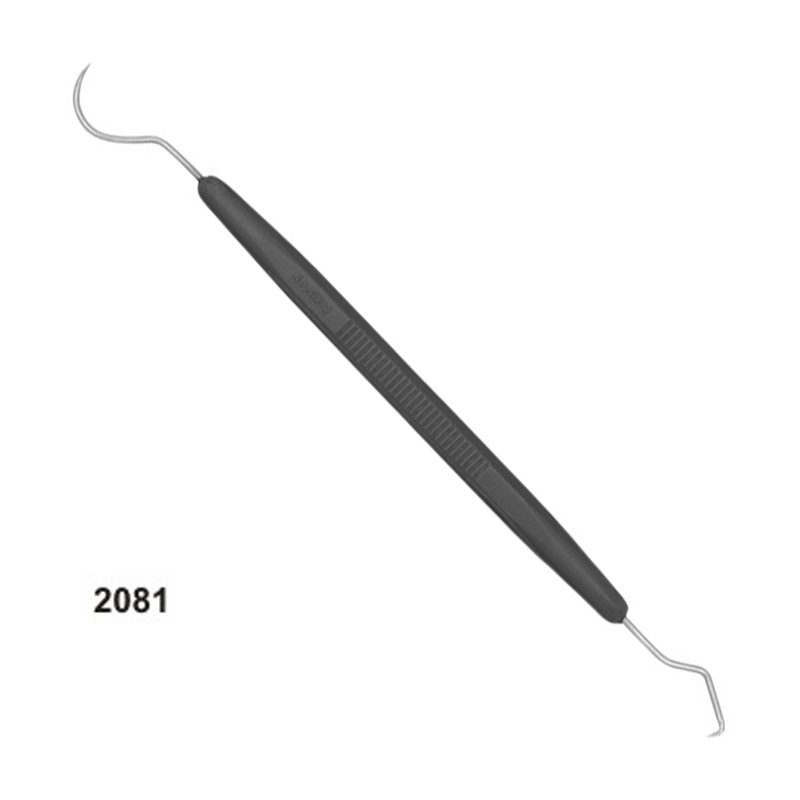 2081.jpg Dental Explorer Probe Combination Fig 1 Plastic Handle - Image 1