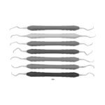Gracey Curettes Set Of 7 Pcs Silicon Handle Reusable